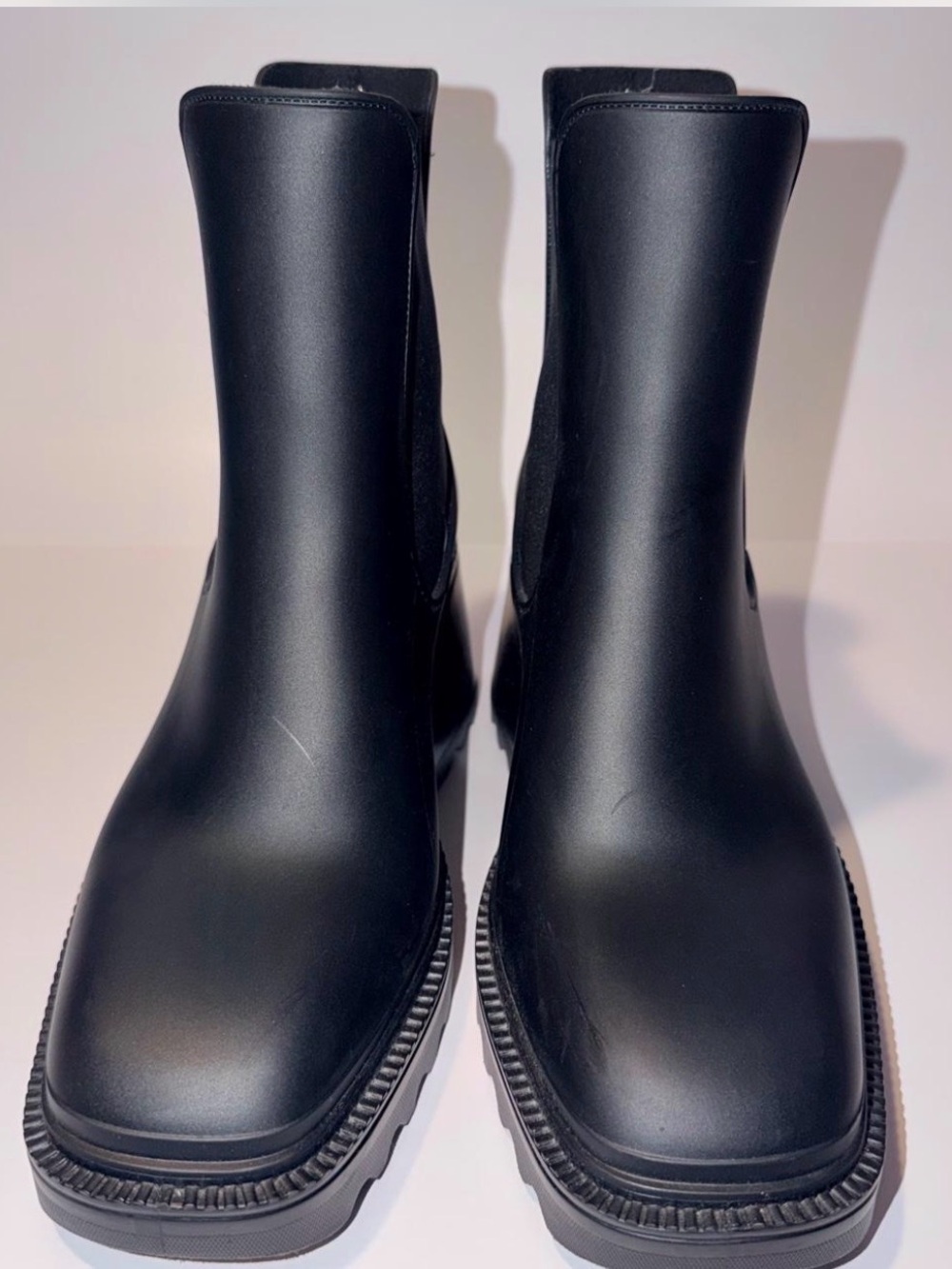 Black Chelsea Boots - Minimal Matte Finish